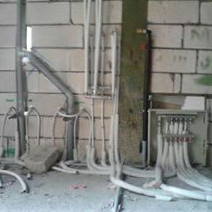 بازسازی وتعمیرات ساختمان =تبدیل توالت ایرانی به فرنگی